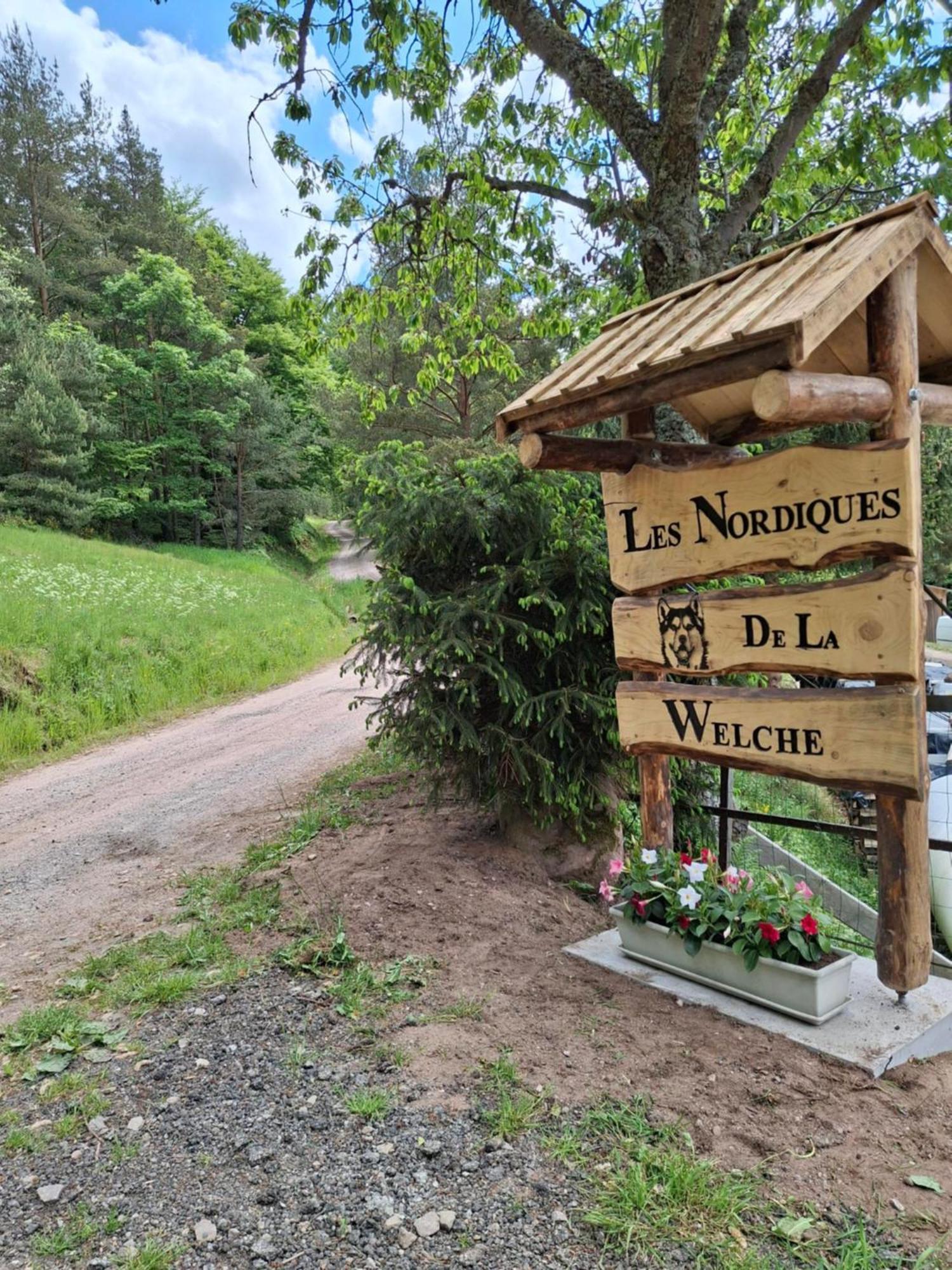 Nordiques De La Welche Villa Orbey Exteriör bild